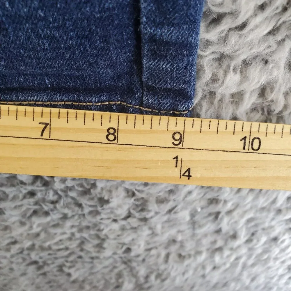 Old Navy Jeans Mens 42x32 Blue Classic Stretch Straight Fit Denim Style - Picture 7 of 11